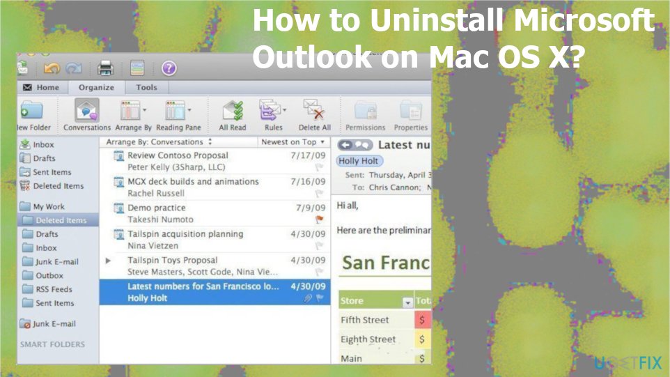 deleting email account on outlook for mac